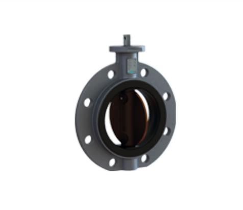 Vlinderklep Single flanged wafer type series S 61 Bonded liner | Beta Industries