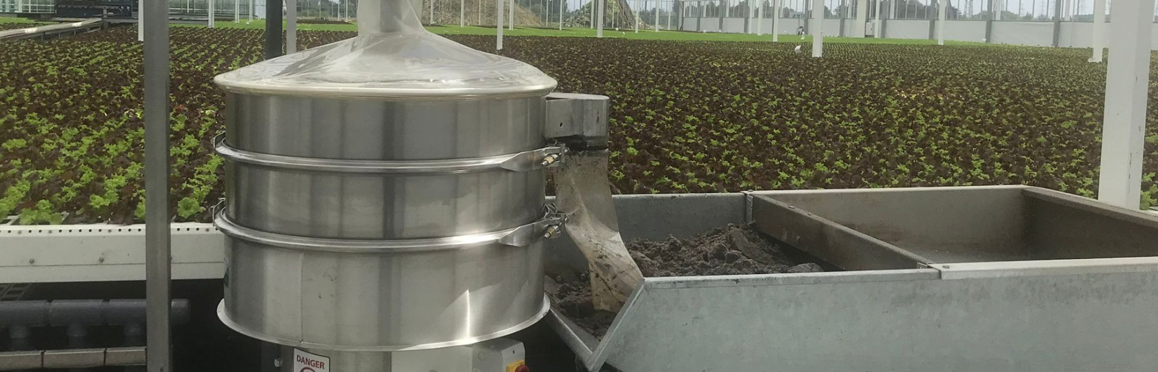 Tuinbouwfilter / trilzeef van BÈTA Industrie Tuinbouwfilter / trilzeef van BÈTA Industrie