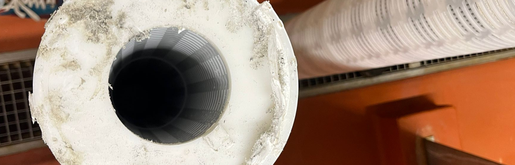 Banner slechte filterkaars